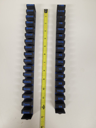 Ringschlüssel Halter Schublade Organizer Rack Metrisch & Standard Werkzeug Aufbewahrung