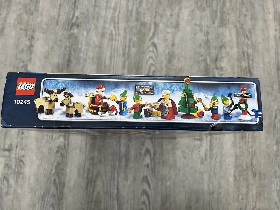 LEGO Creator: 10245 Santa's Workshop Mrs. Claus Reindeer Elves Sleigh Christmas - Image 4 of 4