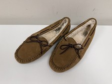 UGG Australia Women's Dakota Chestnut Suede Lace Up Moccasins Size 9 Women  s