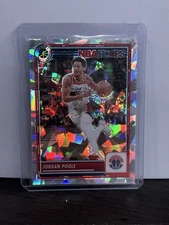 2023-24 Panini Nba Hoops Premium Stock - Jordan Poole #277 Ice Prizm