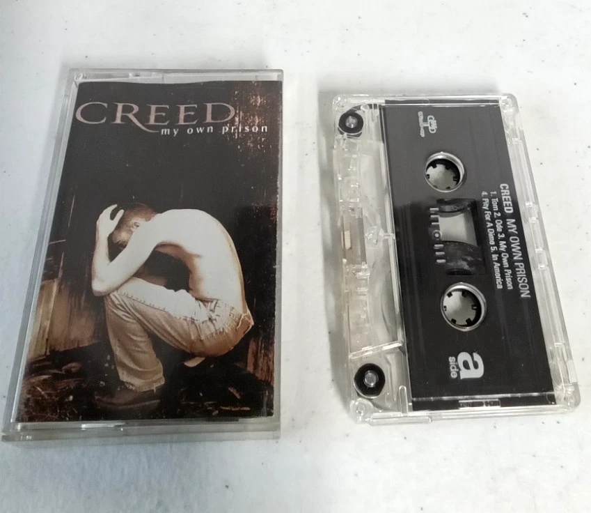 Creed “My Own Prison” 1997 cassette tape - Excellent! - Image 4 of 4