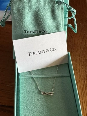 Tiffany Infinity Necklace for sale - eBay