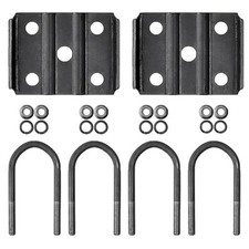 Trailer U Bolt Kit, 5-1/2 inch 7 inch U Bolt for 3,500 lbs 7500 lbs Anodized