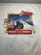 T-shirt Winston NHRA 1993 drag racing neuf ancien stock XL pas parfait
