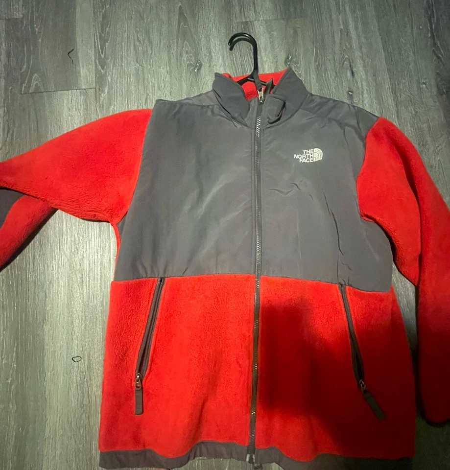 Northface Chaqueta Naranja/Gris XL Niños Se Ajusta Adulto M/S Foto 2 de 4