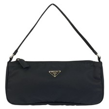 Prada Tessuto Accessory Pouch Women Black One Size