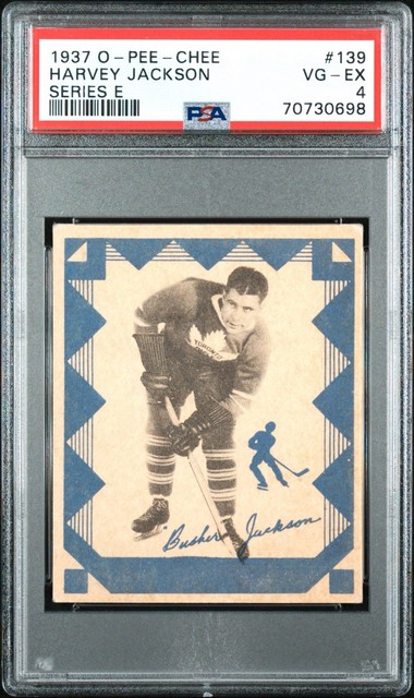 1937-38 O-Pee-Chee Series E Harvey Busher Jackson #139 PSA 4 VG-EX HOF RARE