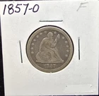 1857-O Seated Liberty Quarter - 25C Silver U.S Coin