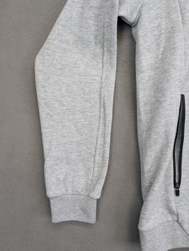 Macron FC IK Start Norwegian Kristiansand Full Zip Hoodie XL Gray Soccer - Picture 7 of 9