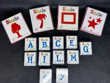 Assorted Sizzix Die Cutter Cartridges Tree Star Frame Fun Serif Alphabet Large