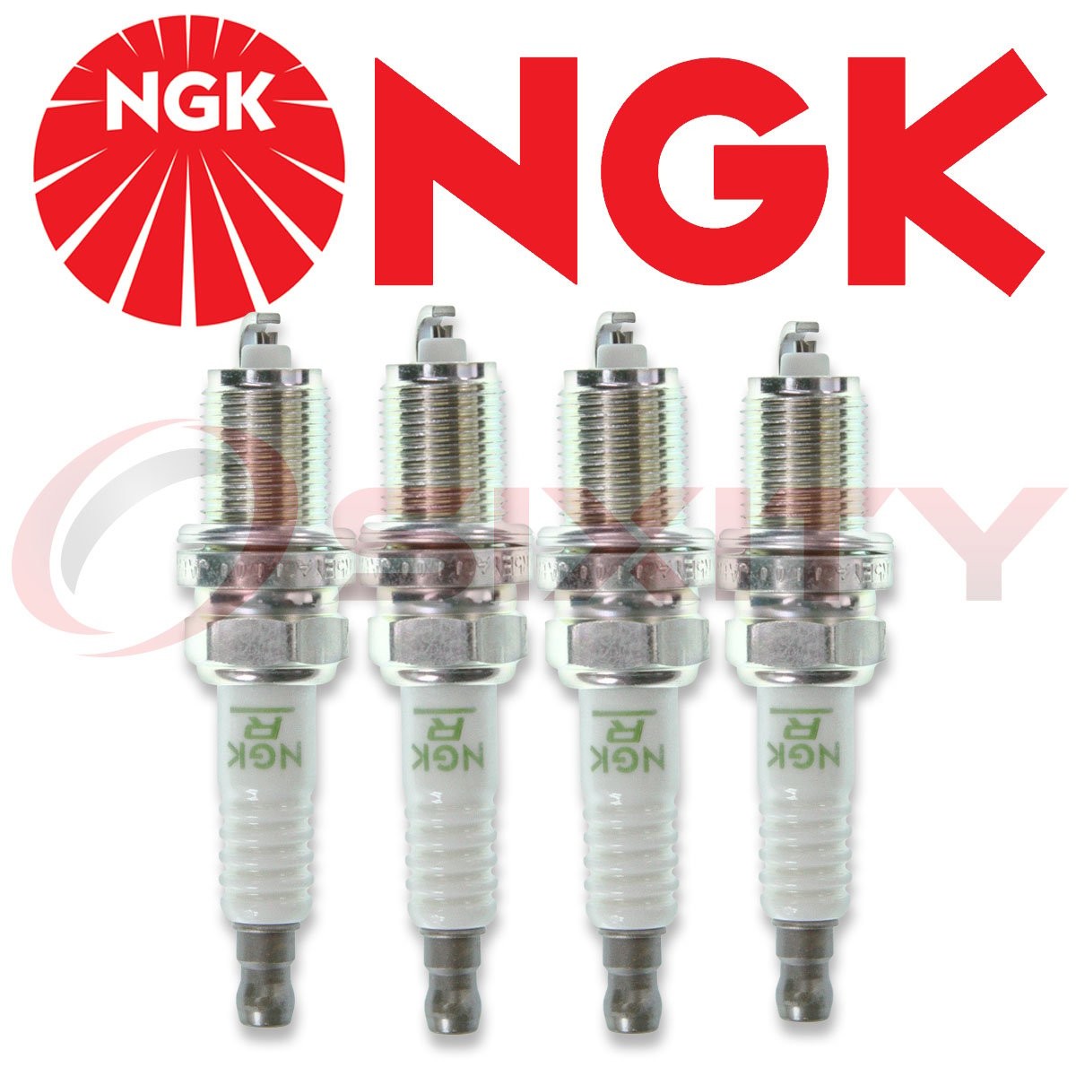4 PCS NGK 2087/BKR5EYA V-POWER PREMIUM COPPER SPARK PLUGS NEW