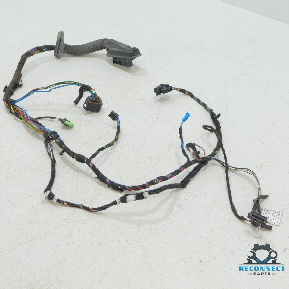 BMW 335i xDrive E90 2011 cableado puerta del conductor delantero izquierdo arnés telar OEM Foto 4 de 4
