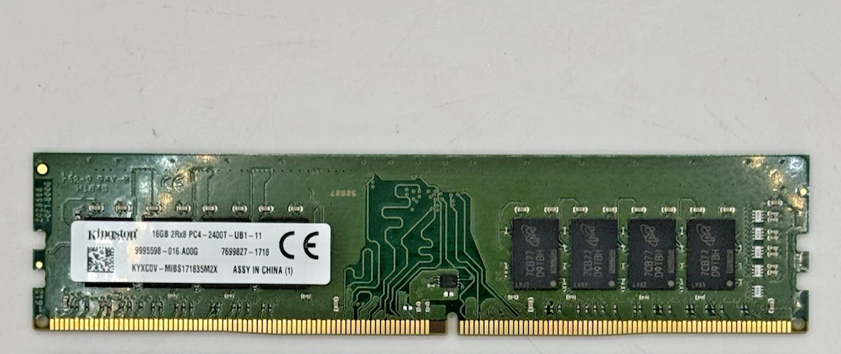 Kingston PC4-19200 (DDR4-2400) Bus Speed Computer RAM 16 GB