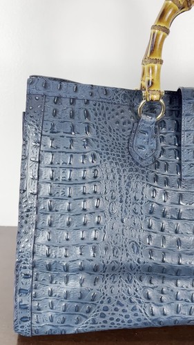 Ivan Troy Nora Blue Women's Italian Leather Outdoor Crossbody Shoulder Bag - Video 1 of 1