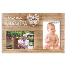 Vilight I Love My Grandpa Gifts From Grandchildren - Picture Frame For