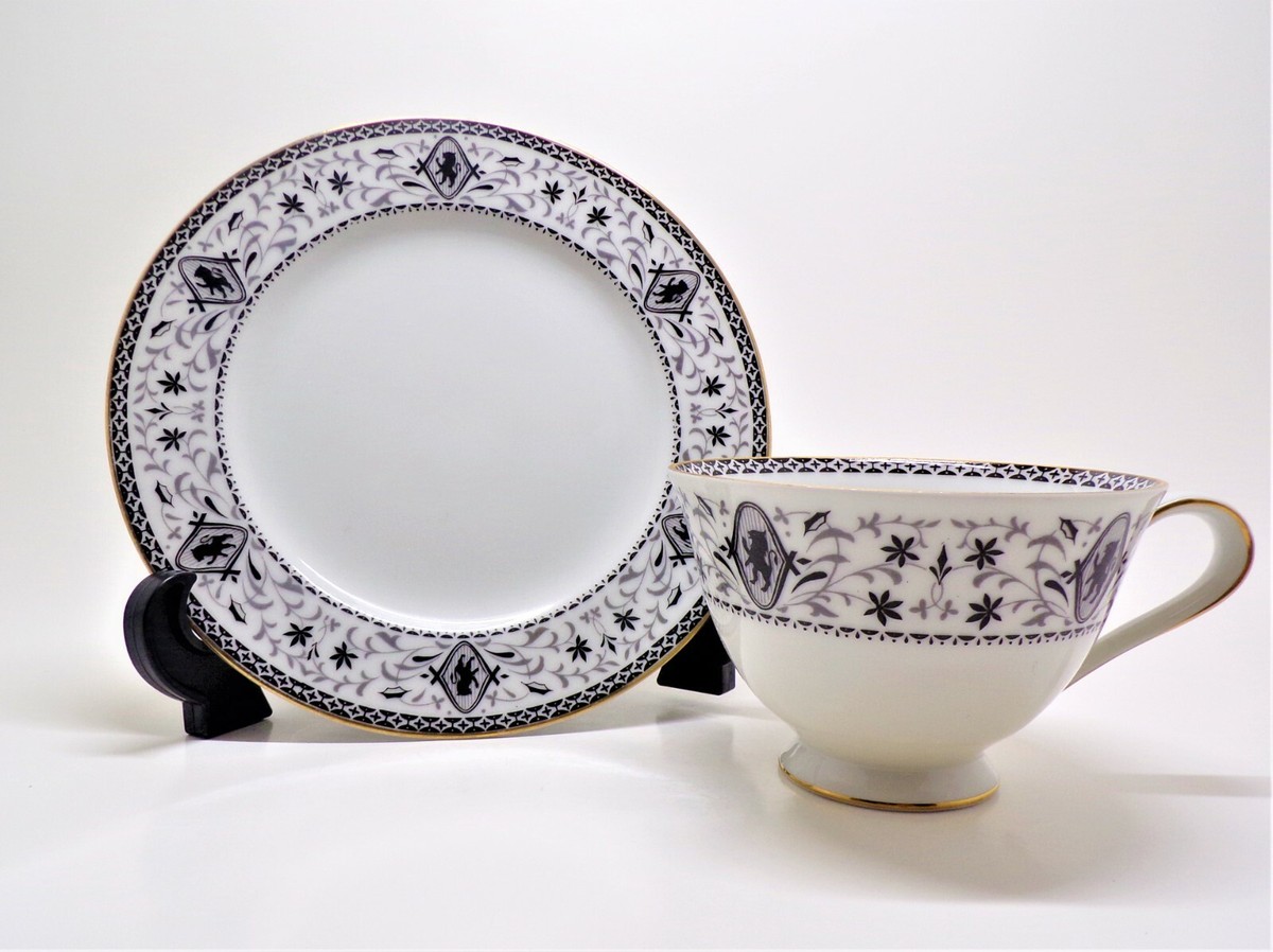 Sango Kent Porcelain Footed Tea Cup And Saucer Fine China