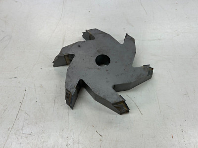 NAP Cap Cornice Moulding Shaper Cutter 1 1/4'' bore 9'' diameter 6 wing