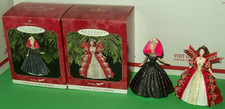 Hallmark Lot Holiday Barbie 5th 6th 1997 1998 Ornaments