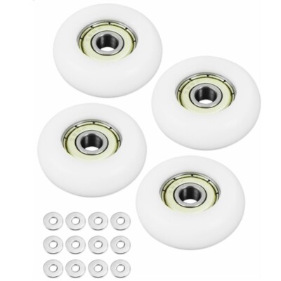 New 4 Set of Wheels/Rollers For Total Gym Models 2000, 3000, 3000 XL