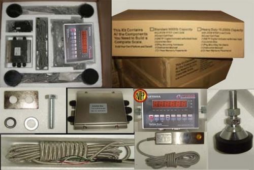 10,000 LBS Optima Floor Scale Kit Everything except platform FREE freight - Picture 1 of 2