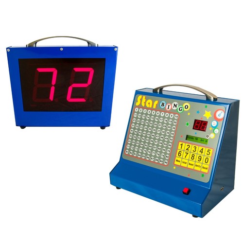 Bingo Machine Star Bingo Electronic Selector Free 15ml Bingo Dabbers Bingo Call - Picture 4 of 7