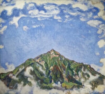 Ferdinand Hodler : Mont Nielsen : 1910 : Archival Canvas Art