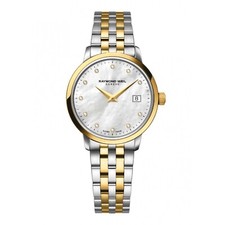 Raymond Weil Toccata Mother of Pearl DIamond 2-Tone Ladies Watch 5388-STP-97081