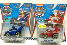 Nickelodeon Paw Patrol True Metal Car Chase and Marshall 2 Pack Age 3+ New