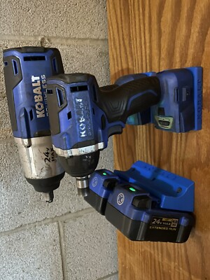   Kobalt 24v Tool Wall Mount 3pc Combo   Fits Tools And Battery s