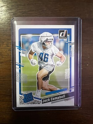 2023 Panini Donruss Football Rated Rookie Jack Campbell #330
