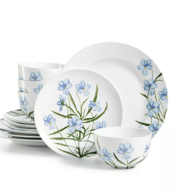 Martha Stewart Collection Floral Dinnerware Set H1154