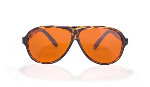 BLUBLOCKER - 2725K - ORIGINAL AVIATOR - DEMI-TORTOISE - NEW Authentic SUNGLASSES