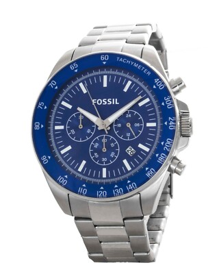 Mens Watches Fossil Neale Watch Fossil BQ2172 Blue Dial
