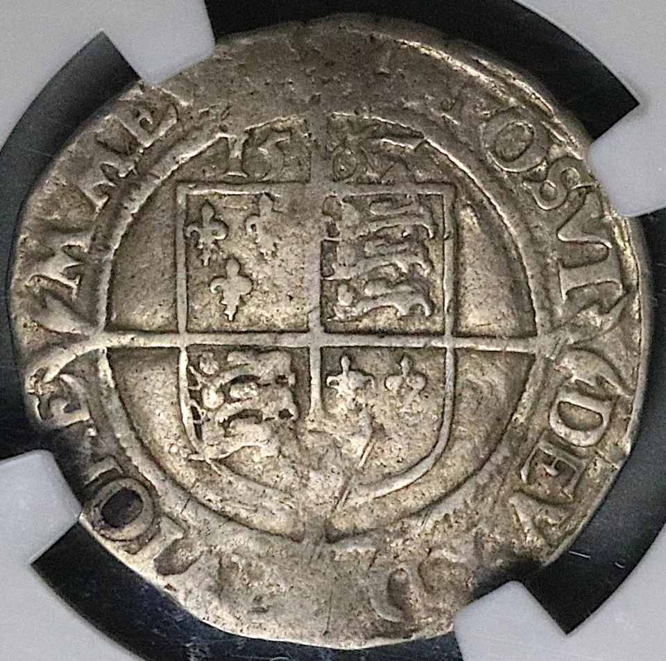 1567 NGC VF 20 Elizabeth I 6 Pence Great Britain Hammered Coin S-2562 (25033003C - Image 3 of 4