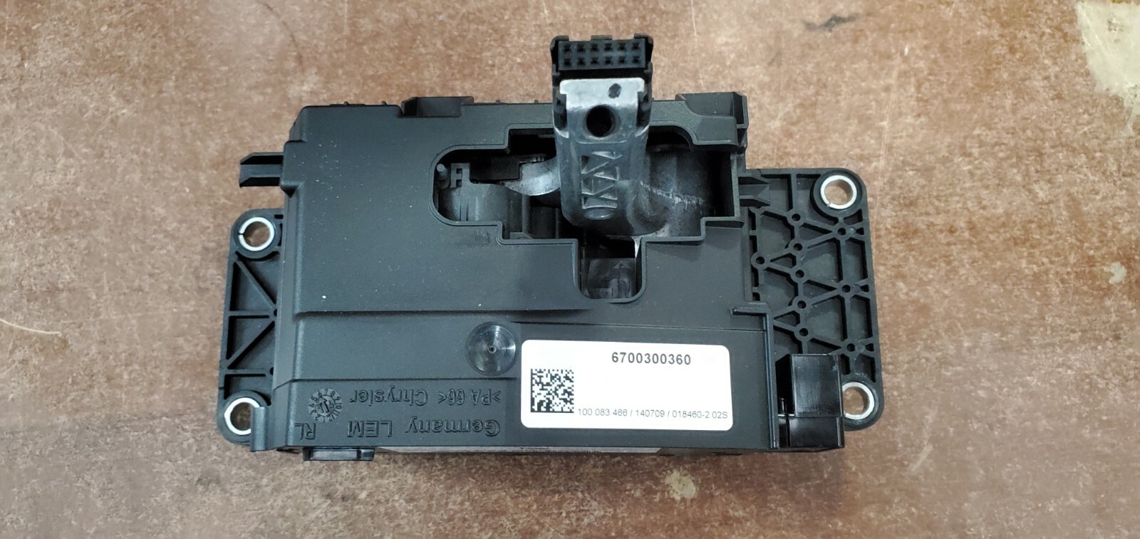 MASERATI GHIBLI SQ4 AUTOMATIC TRANSMISSION GEAR BOX FLOOR SHIFTER OEM 6700300360