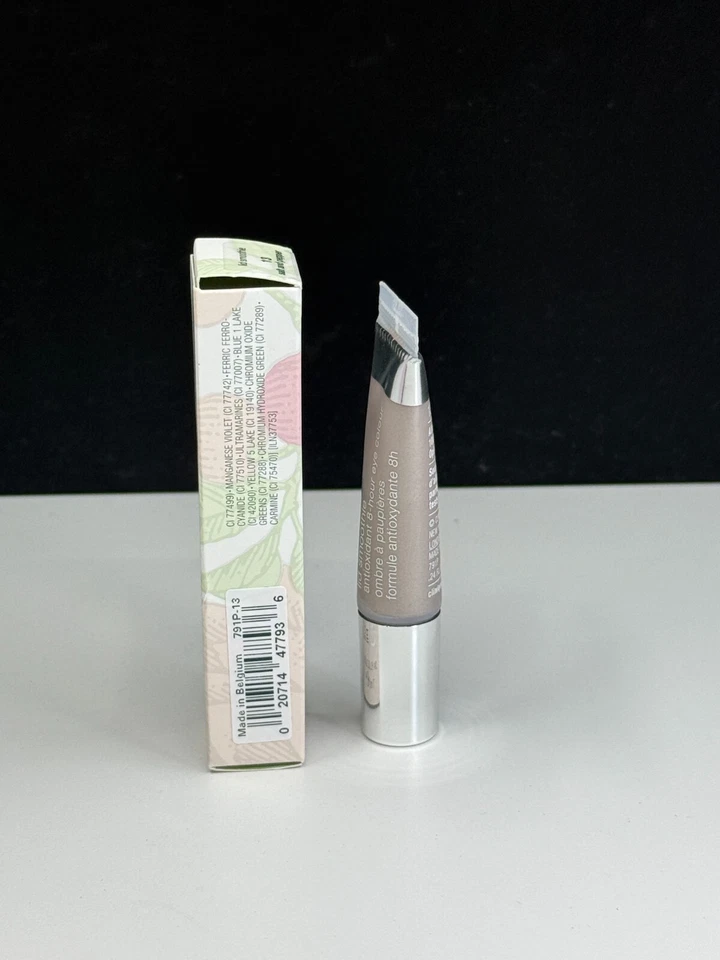 Clinique Lid Smoothie Antioxidant 8 hour eye color 13 salt & pepper 0.24 oz RARE - Image 2 of 4