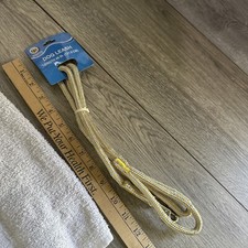 Greenbrier Kennel Club DOG Rope LEASH Light Blue Yellow Nylon 48" NEW w Tags