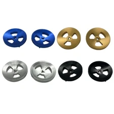 Aluminum Alloy Belt Presser Opener for Reel Tape Recorder NAB Hub Adapter 1/4 In