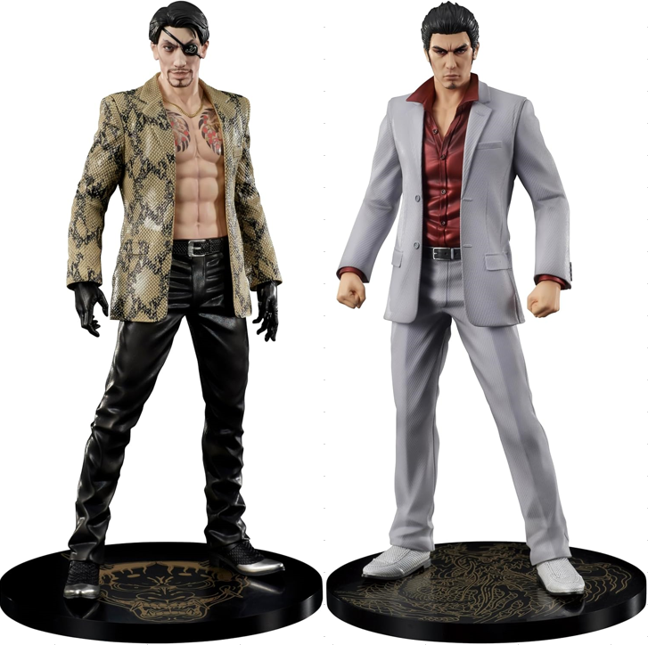 DIGSTA Yakuza Ryu ga Gotoku Kazuma Kiryu &amp; Goro Majima Painted 