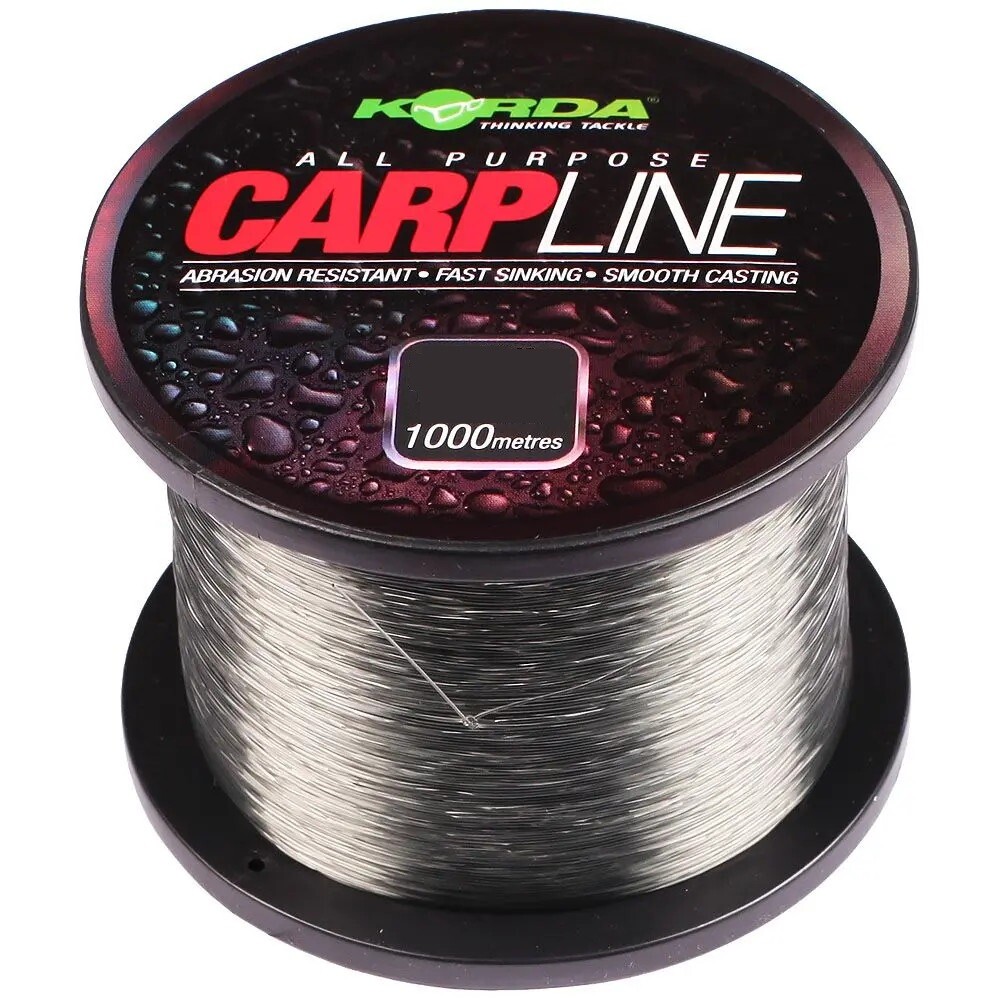 Korda All Purpose Carp Line Mono Monofilament 1000m Spool Fishing