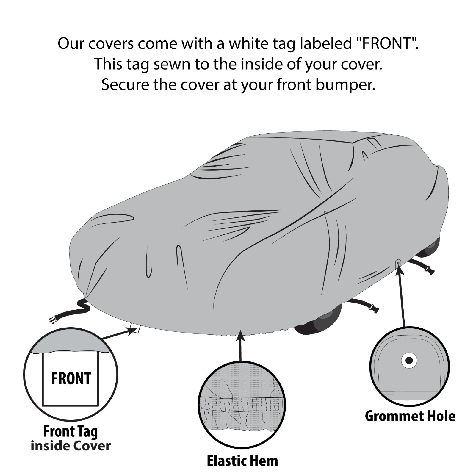 [CCT] 5 Layer Semi-Custom Fit Full Car Cover For 1962 AMC Rambler American Sedan