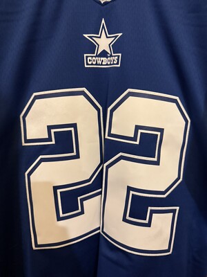 Dallas Cowboys Emmitt Smith #22 Mitchell & Ness BLUE 1995 NFL