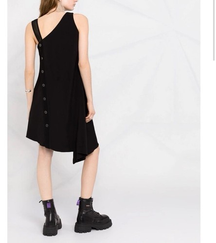 JUST CAVALLI schwarzes asymmetrisches Etuikleid Gr. 38 XS - Bild 1 von 17