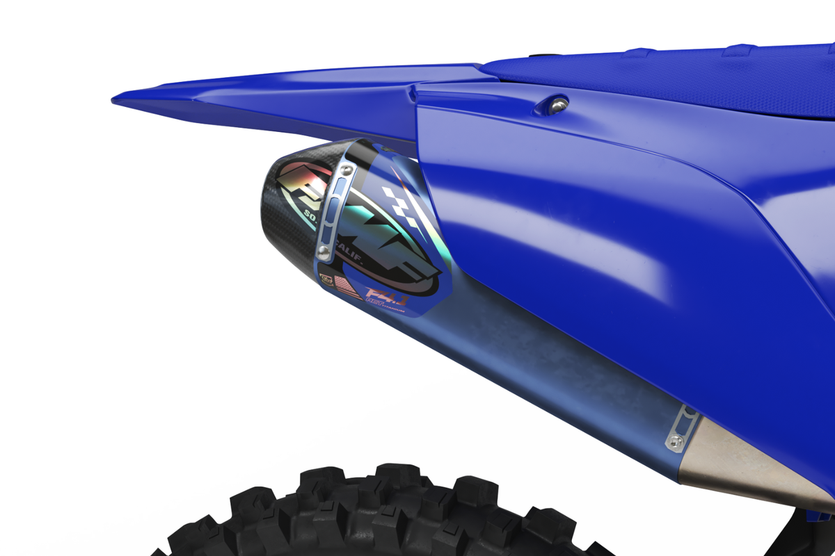 FMF Exhaust Factory 4.1 Decals (Holographic/Blue) 2 PACK | eBay