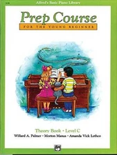 Alfred's Basic Piano Prep Course Theory, Bk C: For the Young Beginne - VERY GOOD