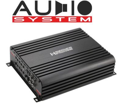 Audio System H-1600.4 D 24V  LKW  Digital Verstärker 4x225 Watt an 4 Ohm