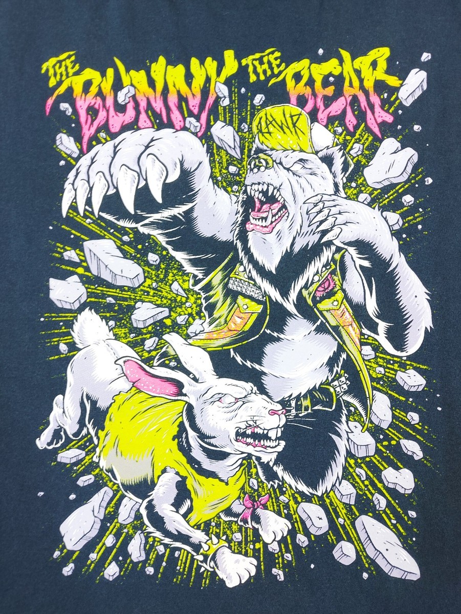 Vintage 2008 The Bunny the Bear Band Merch MySpace Era Post
