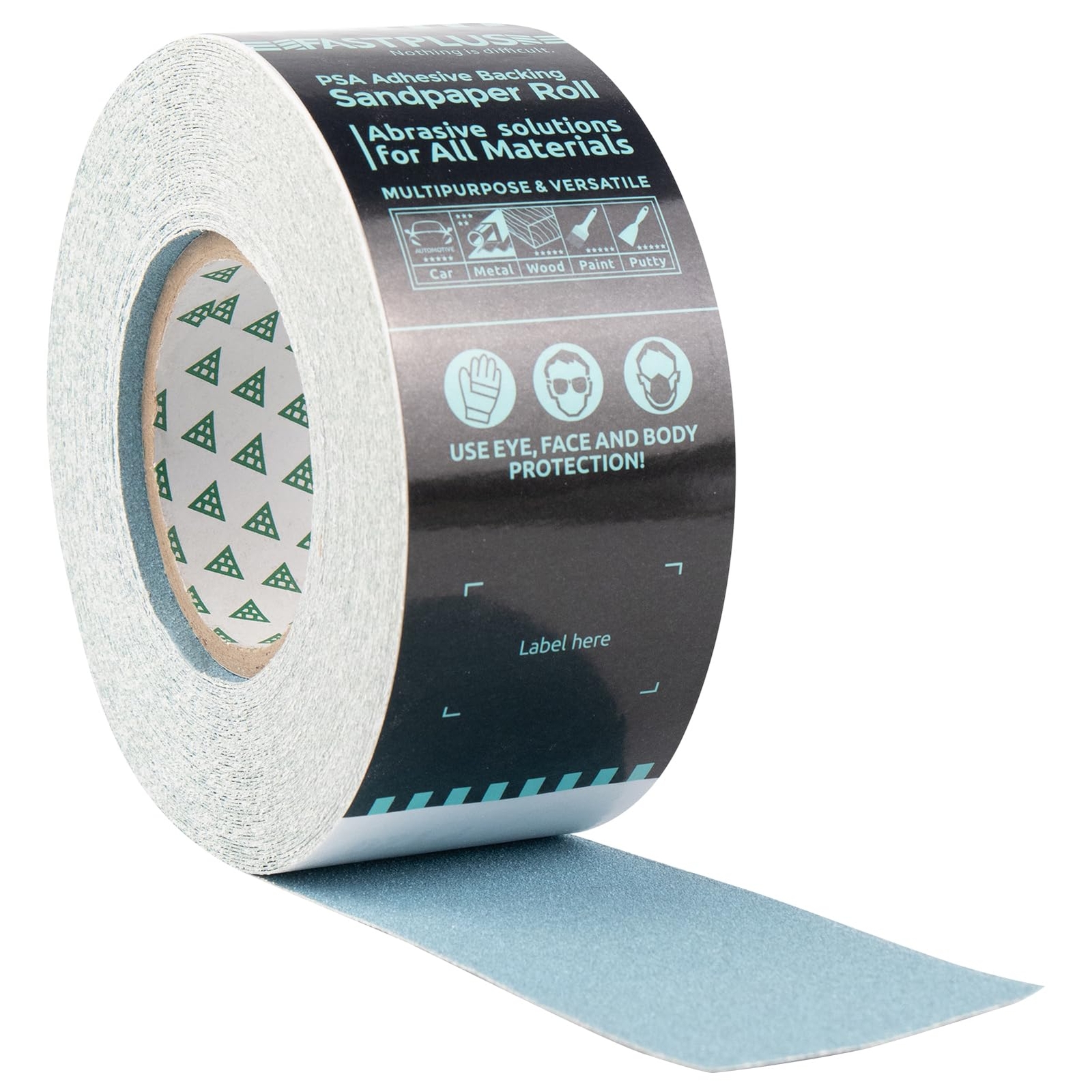 FASTPLUS Rotolo di carta vetrata autoadesiva PSA Abarasive per longboard