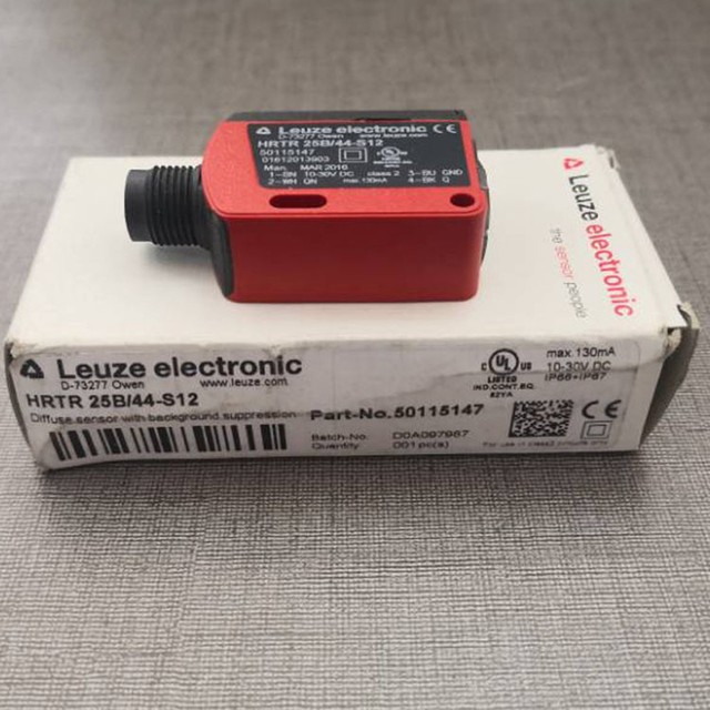 Capteur Photoélectrique Leuze SLSSR 25B.8-S12 - Neuf, Référence 50108489 | Pour Automatisme Et Sécurité