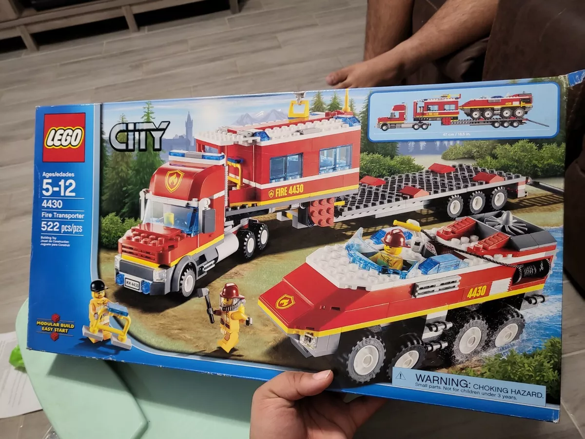 Lego city hotsell fire transporter